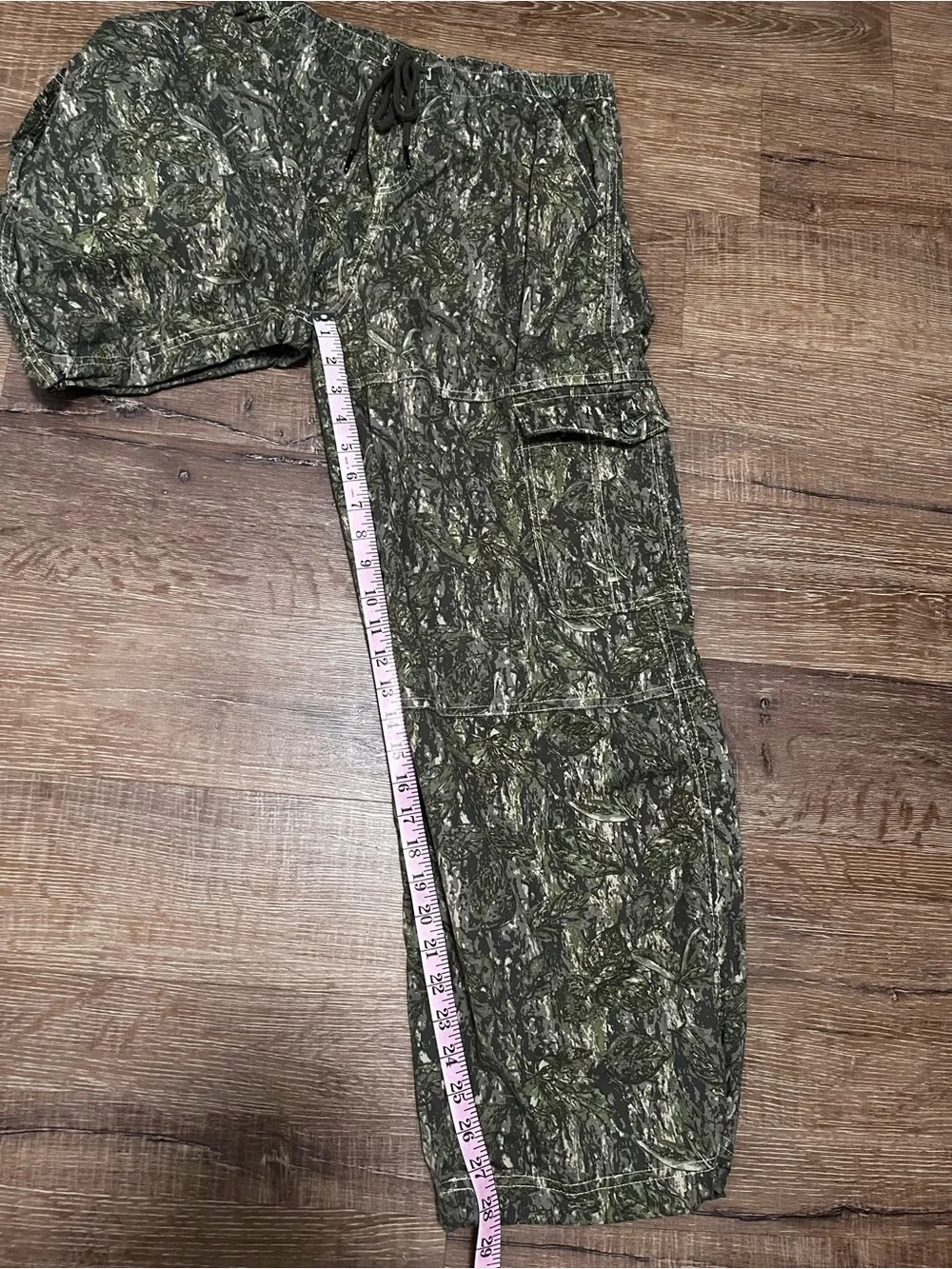 Camo Wide Leg Cargo Pants Cotton By Almost Famous Size Medium